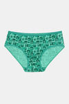 Rosaline Pure Cotton Full Coverage Slim Elastic Brief (Pack of 3)- Circles n Squares Print — thumbnail 4